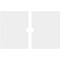 Ekena Millwork Beaux Architectural Grde PVC Ceiling Medallion, 34"W x 22 5/8"H x 3"ID x 11 3/4"C x 1"P, Two-Piece CMP34X22BX2-03000 - alternate 2